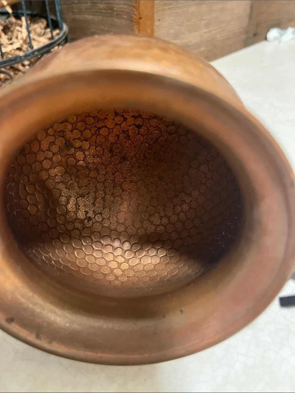 Copper pot